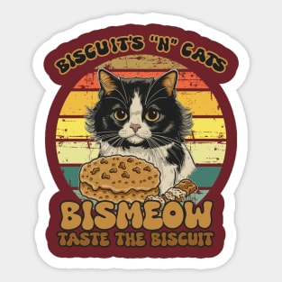 Bismeow - Taste The Biscuit Sticker